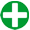 icon plus groen 30
